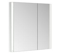 Keuco Keuco Armoire miroir 2 portes Somaris 80x71x11,5cm, verre dépoli, BL, asymétrique Quantité:1