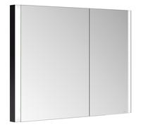 Keuco Keuco Armoire miroir 2 portes Somaris 80x71x11,5cm, décor œuf, BL, asym. Quantité:1