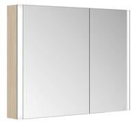 Keuco Keuco Armoire miroir 2 portes Somaris 100x71x12,7 cm, H I P, WV, Hz, asym. Quantité:1