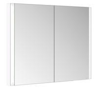 KEUCO SOMARIS Armoires de toilette encastrées au mur 2 portes, 1000mm, 14513002100, Couleur: Miroir