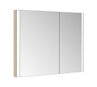 Keuco Keuco Armoire de toilette 2 portes Somaris 100x71x11,5 cm, décor œuf, BL, asym. Quantité:1