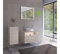 Keuco Stageline armoire centrale 32811180001 40 x 78, 801 x 36 cm, décor cachemire, verre clair cachemire, portes 2000 , charnières à gauche