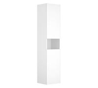 KEUCO Colonne Stageline 32831970001 40x180x36 cm – 2 portes, décor Vulkanit, verre satiné