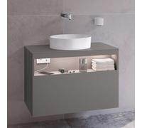 Keuco Stageline Meuble avec plan de toilette, 32863290100,