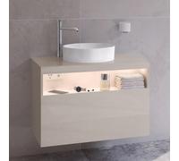 Keuco Stageline Meuble avec plan de toilette, 32864180100,