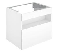 Keuco Stageline meuble sous-vasque 32822290102 Inox verre Inox , 46x62,5x38cm, avec électricité, droite