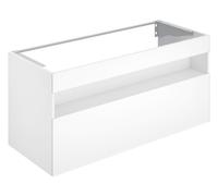 Keuco Meuble sous-vasque Stageline 32882180100 120 x 62,5 x 49 cm, décor cachemire, verre clair cachemire, avec électronique
