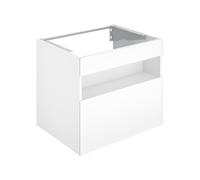 Keuco Meuble sous-lavabo Stageline 32852970000 65 x 62,5 x 49 cm, décor vulcanite, verre vulcanite satiné, sans électricité