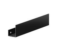 KEUCO tablette de douche, amovible, 400-600 mm, 24953370100, Couleur: Noir Mat