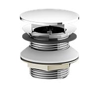 Keuco valve d' Keuco Universal 59904010000 avec capot en plastique, chrome