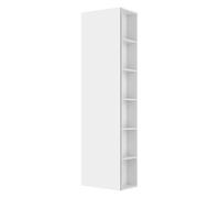 KEUCO Armoire haute X-LINE 33132290001 1 porte gauche, 480×1750×300mm, étagère latérale