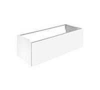 Keuco X-Line 33181290000 Decor X-Line brillant inox, verre dépoli, 120x40x49cm