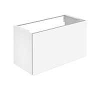 KEUCO X-LINE Meuble sous-lavabo, 1 tiroir frontal, 1000x605x490mm, 33172970000, Corps/Avant: Vulkanit décor mat / Vulkanit verre satiné