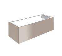 KEUCO X-Line 33181140000 Décor truffe semi-lustré, verre truffé clair, 120x40x49 cm