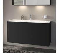 KEUCO Meuble sous-vasque X-Line 33182970000 - 1 tiroir, 120×60,5×49 cm, Vulkanit mat/satiné