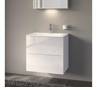 KEUCO X-LINE Meuble sous-lavabo, 2 tiroirs frontaux, 650x605x490mm, 33153300000