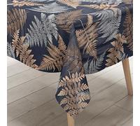 KEVKUS Nappe en toile cirée 36750 - Motif : jungle et monstera au choix - rectangulaire, ronde ou ovale - Dimensions : 140 x 260 cm - Bord coupé