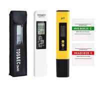 KEWAYO 3-en-1 TDS & EC Mètre Température, PH Mètre Numérique Professionnel 0.00-14.00 Testeur Électronique LCD pour Aquariums, Piscines, Eau Potable & Hydroponie