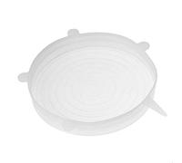 Kexpery Couvercles extensibles en silicone Protège-aliments Réutilisable Écho Extensible Forme Ronde Couverture Micro-ondes pour Aliments Couvercle de Bol en Silicone Sans BPA pour Assiettes, Bols