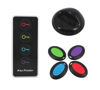 Key Finder - Tracker sans Fil ABS avec Alarme Sonore De 85 DB | Système De De Recherche De Clés pour Les Articles De Portefeuille Clés, Portée De 131 Pieds, Facile À Utiliser pour Les Voyages Qu