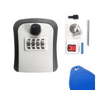 Key Lock Box for Outside - PP 9x7.5x3.3cm | Wall Mount Key Safe Storage Box, Password Lock Keys Hider Boxs, Outdoor Security Keys Storage Case, Anti Theft Keyss Keeper Boxs | Home Safety
