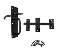 keypak 040732N Suffolk Loquet de portail Noir