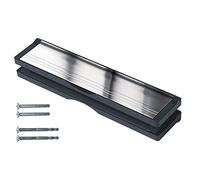 Keypak 30,5 cm Boîte aux Lettres pour Porte gainée - pour Une épaisseur de Porte de 40-80 mm, Rabat Anti-Fermeture brusque, excluseur d’air Interne, boîte aux Lettres réglable pour Portes en UPVC et