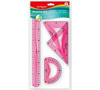 Keyroad kr971105 - Set de Règles souples, Couleur assortie, 1 unité