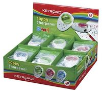 keyroad kr971385 - Pack de 18 Gommes à effacer avec taille-crayon