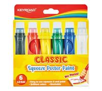 Keyroad Lot de 6 peintures pour poster en forme de stylo à presser