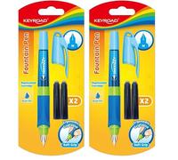KEYROAD Pióro wieczne Easy Writer, M mix (Lot de 2)