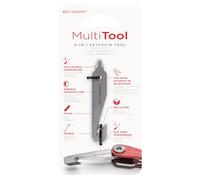 KeySmart MultiTool - Outil multifonction 5 en 1 pour porte-clés polyvalent avec canif, règle, barre de levier, tournevis cruciforme et plat - EDC Gear Mini Multitool