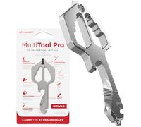 KeySmart Multitool Pro - Outil multifonction 18 en 1 en forme de clé, multi-outil de poche, porte-clés, décapsuleur, porte-clés multifonction pour homme, cadeau, accessoires porte-clés EDC Gear