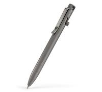KeyUnity KP01 Stylo À Bille Avec Clip, Stylo À Bille Rétractable En Métal EDC En Alliage De Titane Pour Un Transport Quotidien Sablé