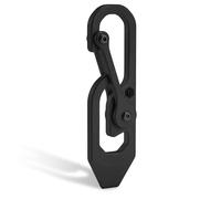 KeyUnity KU06 Outil Porte-clés Mousqueton en Titane, décapsuleur avec Tournevis pour Un Usage Quotidien