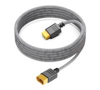 KFD XT60 Câble d'extension XT60 Chargeur Câble pour EF ECOFLOW DELTA River 2 station d'alimentation portable ALLPOWERS R600 Anker SOLIX C1000 Générateur solaire 16AWG connecteur mâle vers femelle