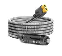 KFD XT60 Chargeur de voiture 12 V/24 V DC Adaptateur d'entrée pour générateur solaire ECOFLOW DELTA 2/3 River 3 River 2 MAX Anker Solix C200 C300 C800 C1000 16 AWG XT60 Prise Câble de charge de