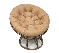 KFGISD, Coussin de siège de balançoire for hamac de Jardin, Coussin Doux for mobilier d'intérieur et d'extérieur avec Dossier, Rouge ，Coussins pour fauteuils Suspendus(Khaki,100X100)