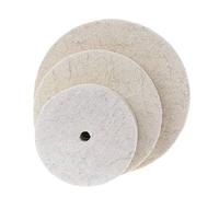 KFGISD, Disque abrasif for meuleuse d'établi, 1 pièce, disque de polissage en feutre for meuleuse d'établi, outil rotatif,Disques de polissage(100Mm)
