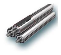 KFGISD, Lot de 3 rouleaux de convoyeur en acier galvanisé, rouleaux coulissants non motorisés for entrepôts, diamètre 1", 1,5", 2", longueur 700 mm,Rouleaux de convoyage(Dia 25mm(1"),L 200 mm(7.8"))