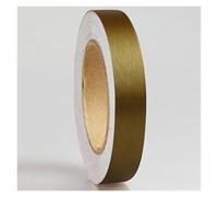 KFGISD, Moulure autocollante de 28 m (91,8 pi) for bordure murale, plafond, cadre de porte, taille, décoration intérieure ，Bordures de papier peint(Brushed Gold,W: 10cm)