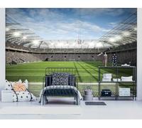 kfjhgbdshhj Tapis intissé pour chambre d'enfant, thème stade de football, chambre d'adolescent, garçon - 200 cm x 140 cm Affiche - Giclee - Tableau sans cadre