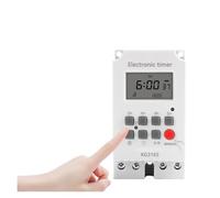 KG316S 7 Days Weekly Digital Electronic Lighting Timer Programmable TIME SWITCH Relay Interval 1 Second High Load 25A AC 220V EKFBQBGW