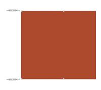KGFHERENB Store vertical terre cuite - 140 x 600 cm - Tissu Oxford - Brise-vue pour balcon, terrasse, jardin