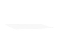 KGFHERENB Tissu de rechange pour auvent avec cantonnière Blanc 5 x 3 m | Le tissu en polyester durable (600 x 350 cm) s'adapte aux auvents rétractables de terrasse et de balcon pour une protection