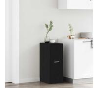 KGHFDVB Armoire à pharmacie en chêne noir 30 x 41 x 77,5 cm | Style moderne, beaucoup d'espace de rangement, pour salon, bureau, montage facile