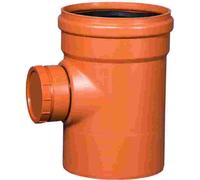 KGRE Tube de nettoyage DN/OD 315 avec couvercle rond