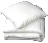 KGS Lot de 2 Oreillers, Uni Confort, 60 X 60cm Garnissage Polyester