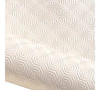 KGS Variations Nappe bulgomme Blanche - sous Nappe de Table - Au Mètre - (140 x 400)