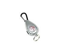 kh-security Alarme de poche argent avec LED 100190